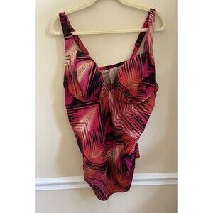 Cacique Swim  Tankini Top Size 40D